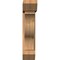 Ekena Millwork Funston Slat Smooth Bracket w/ Offset Brace, Western Red Cedar, 7 1/2"W x 26"D x 34"H BKT0806X26X34FST06SWR - alternate 4